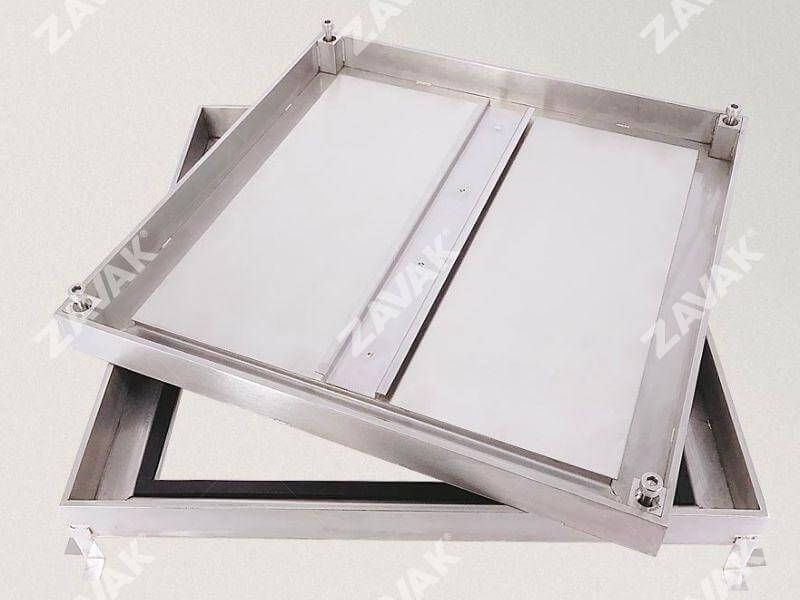 nắp inox bể ngầm