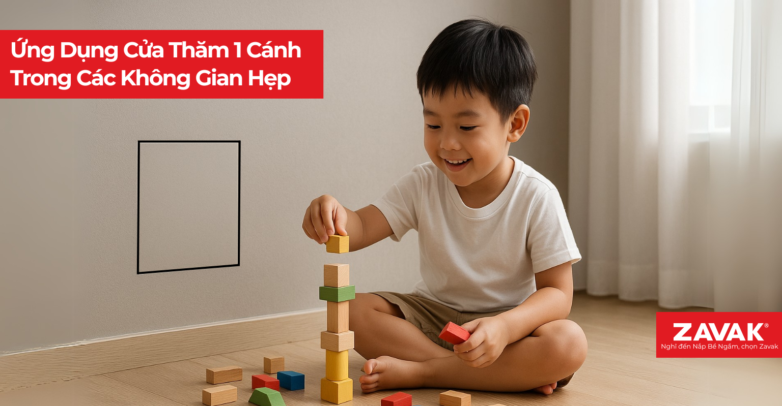 Ứng Dụng Cửa Thăm Hộp Kỹ Thuật 1 Cánh Trong Các Không Gian Hẹp ung-dung-cua-tham-hop-ky-thuat-1-canh-trong-cac-khong-gian-hep