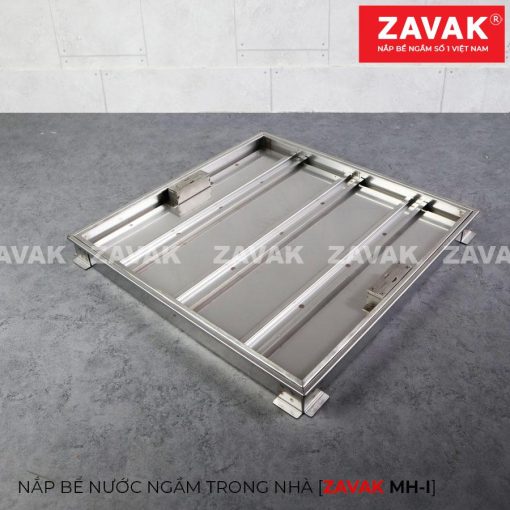 Nắp bể nước ngầm âm sàn inox Zavak MHI60. KT nắp 60x60cm