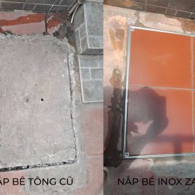 Vì sao cần thay thế nắp bể bê tông thành nắp bể ngầm inox ZAVAK