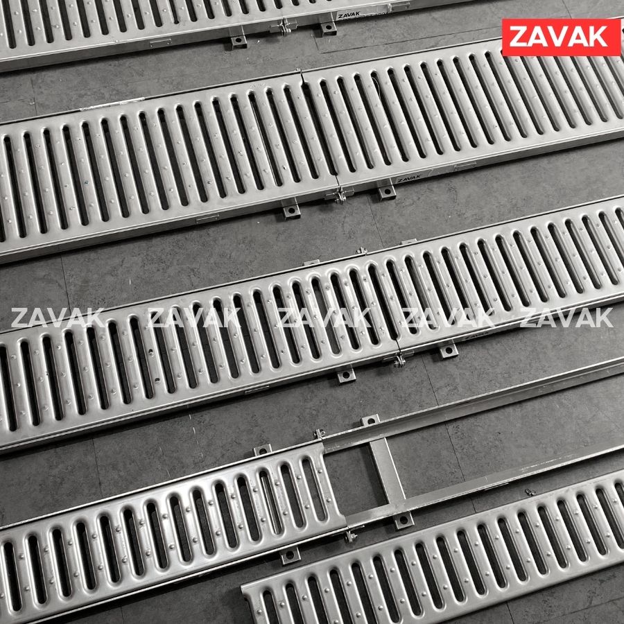 Rãnh thoát nước inox Grating ZAVAK