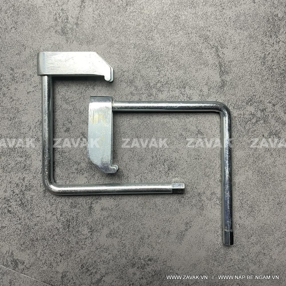 Nắp bể ngầm trong nhà inox304, nắp âm sàn zavak
