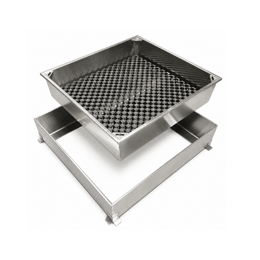 Nắp hố ga trồng cỏ MHG-2026 cho sân vườn
