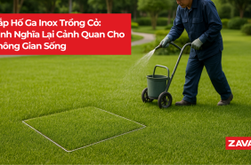 25.8.6 Nap ho ga inox trong co Dinh nghia lai canh quan cho khong gian song 2 0f96d2e9