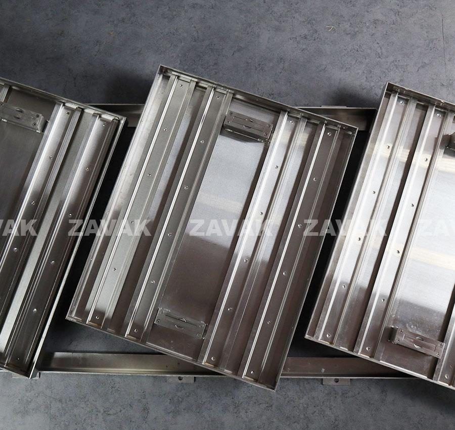 Bộ nắp bể lọc hồ cá koi trong nhà bằng inox 304 chống gỉ ZAVAK Multi