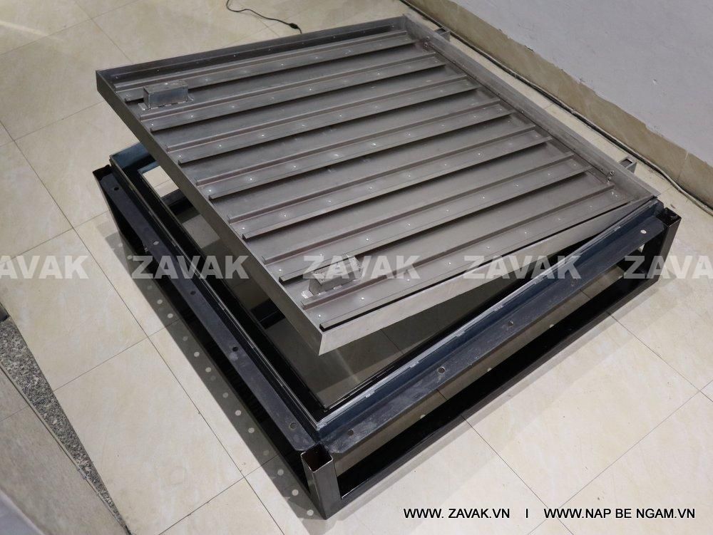 nắp bể ngầm zavak nắp hố ga inox nắp hầm trợ lực