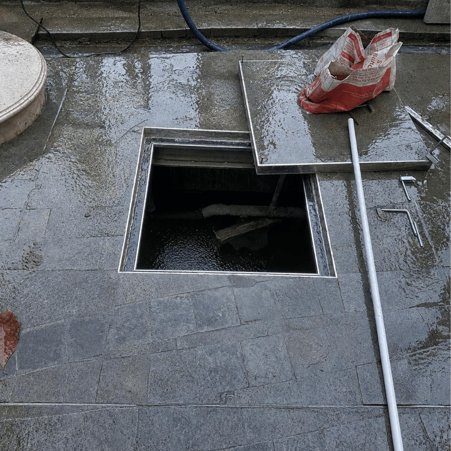 MH2in1 bộ nắp bể ngầm mẹ con đặc biệt