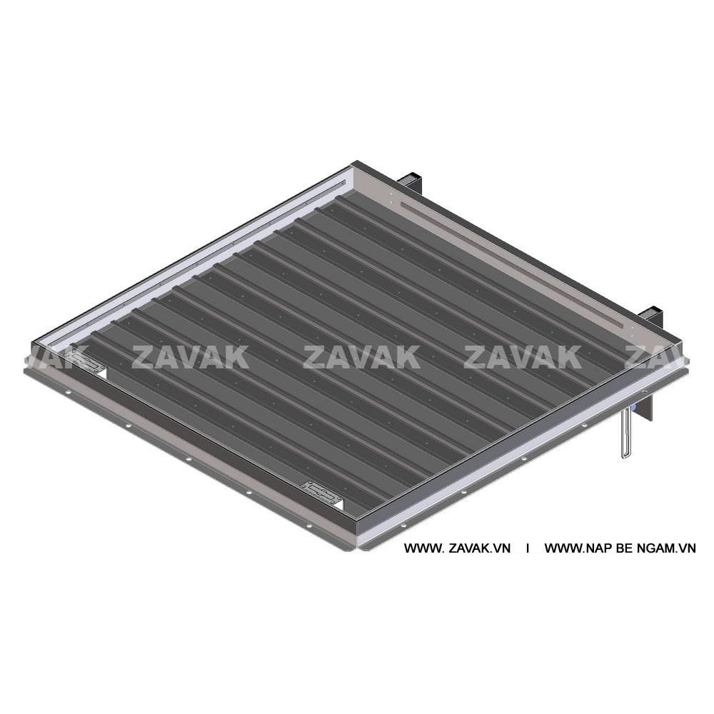 nắp bể ngầm zavak nắp hố ga inox nắp hầm trợ lực