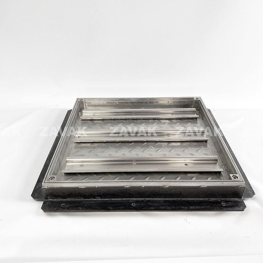 Nắp bể ngầm nắp hố ga inox304 zavak mhd