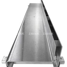Rãnh thoát nước inox Zavak 1 khe hẹp nằm lệch SLT-BL