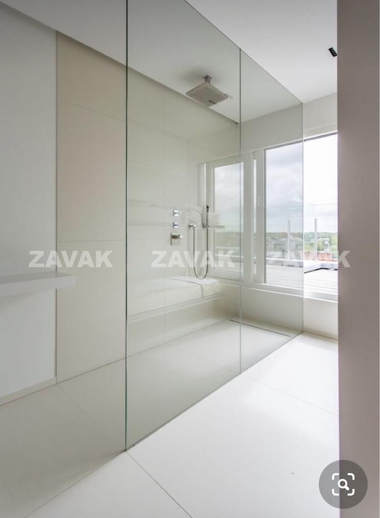 nẹp vách kính inox zavak, vách kính nhà tắm, vách kính cầu thang