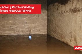 Cách Xây Bể Nước Ngầm Đúng Kỹ Thuật Công Trình cach xu ly khu mui xi mang be nuoc hieu qua tai nha 70d25309