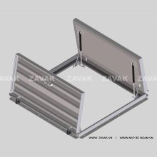 nắp bể ngầm zavak nắp hố ga inox nắp hầm trợ lực