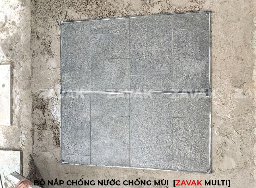 Bộ nắp bể inox Zavak kích thước lớn, Nắp bể cân bằng hồ bơi, nắp bể kỹ thuật, nắp bể cá koi