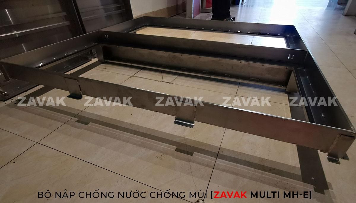 Bộ nắp bể cân bằng hồ bơi, nắp bể lọc hồ cá koi inox