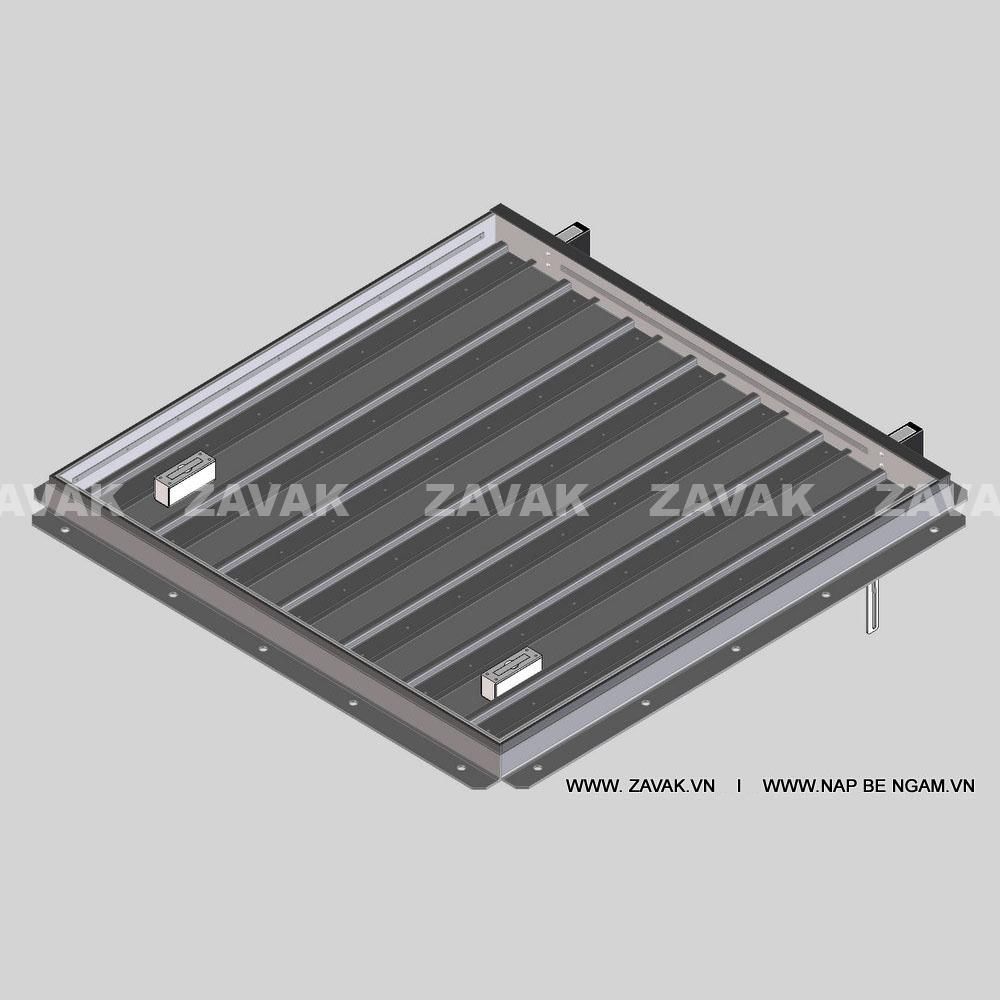 nắp bể ngầm zavak nắp hố ga inox nắp hầm trợ lực
