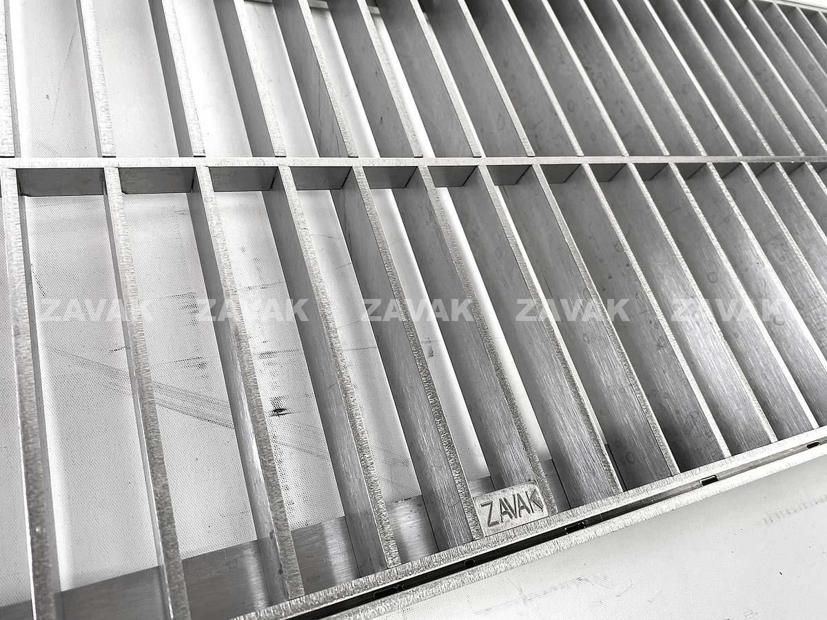 Nắp rãnh thoát nước inox Grating Zavak GRT rãnh thoát nước ngoài sân Grating ZAVAK GRT-B