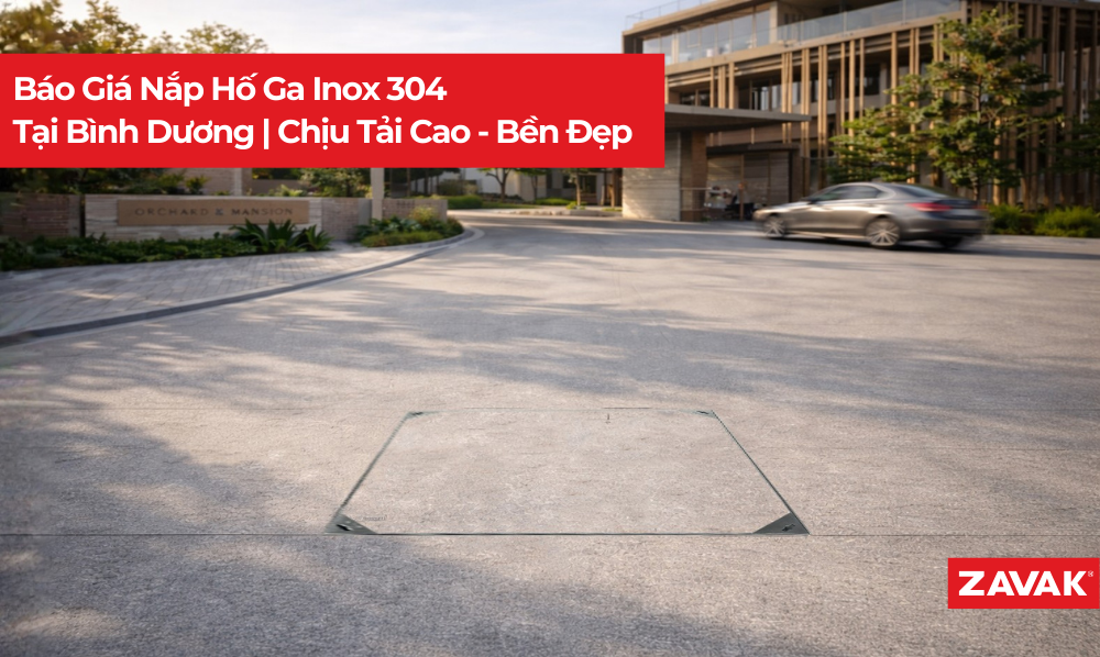Báo Giá Nắp Hố Ga Bình Dương, Inox 304 | Chịu Tải Cao - Bền Đẹp