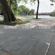 Nắp bể nước ngầm nắp hố ga inox Zavak MHP lát gạch vỉa hè Hồ Gươm Hoàn Kiếm