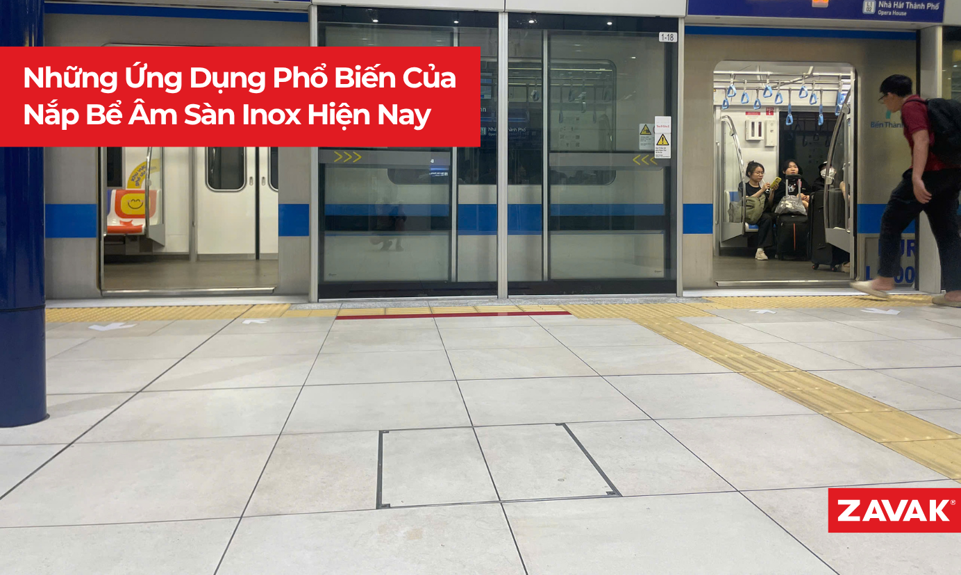 Những Ứng Dụng Phổ Biến Của Nắp Bể Âm Sàn Inox Hiện Nay