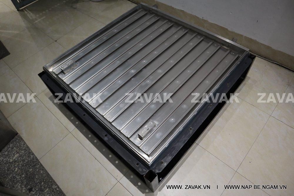 nắp bể ngầm zavak nắp hố ga inox nắp hầm trợ lực