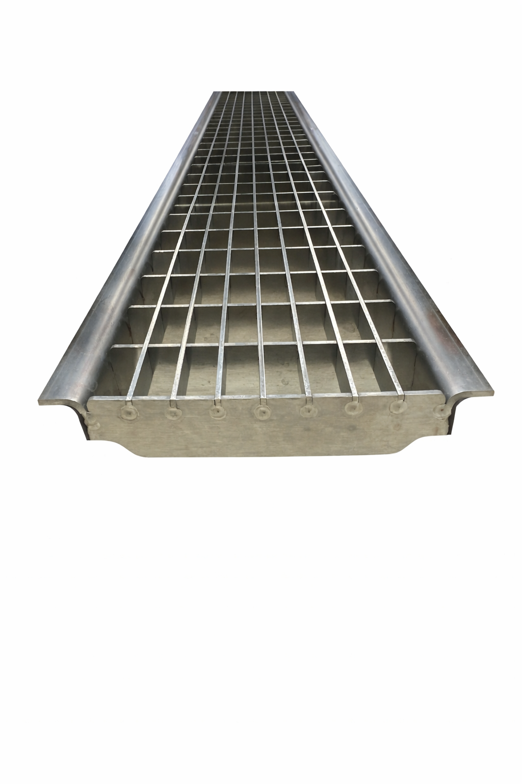 Nắp rãnh thoát nước Inox 304 AZ Zavak lắp vừa cho Euroline E200 ACO (Đức)