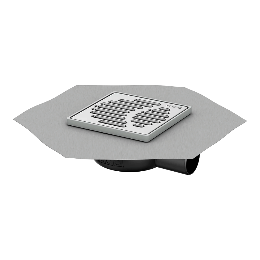 Ga thoát sàn ACO EASYFLOW - ống thoát ngang