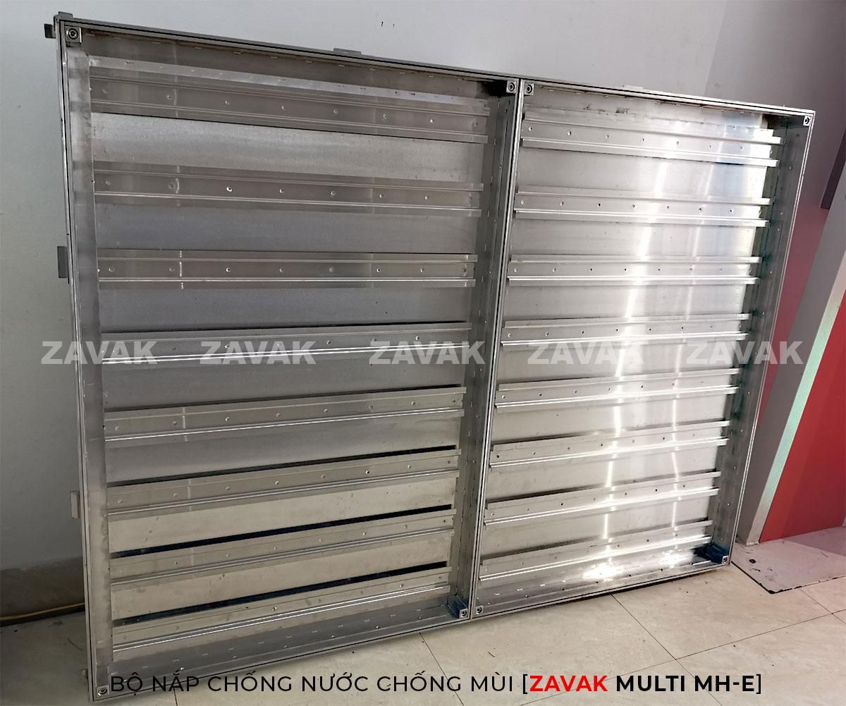 Bộ nắp bể cân bằng hồ bơi, nắp bể lọc hồ cá koi inox