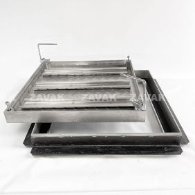 Nắp bể ngầm nắp hố ga inox304 zavak mhd