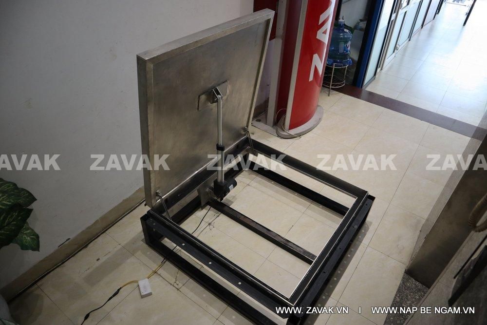 nắp bể ngầm zavak nắp hố ga inox nắp hầm trợ lực