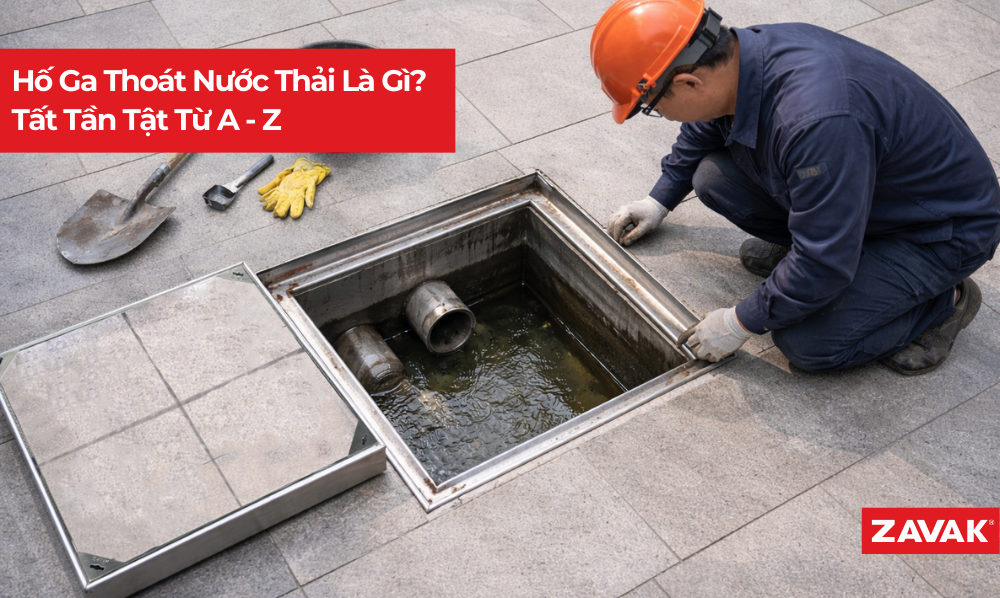 Hố Ga Thoát Nước Thải Là Gì? Tất Tần Tật Từ A - Z