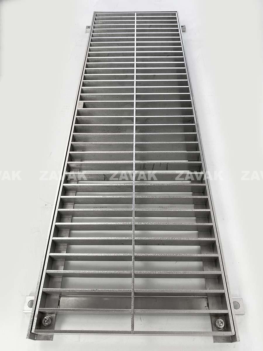 Nắp rãnh thoát nước inox Grating Zavak GRT rãnh thoát nước ngoài sân Grating ZAVAK GRT-B
