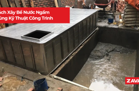 Cách Vệ Sinh Bể Nước Ngầm Đúng Cách Tại Nhà Từ A-Z cach xay be nuoc ngam dung ky thuat cong trinh dad19bbd