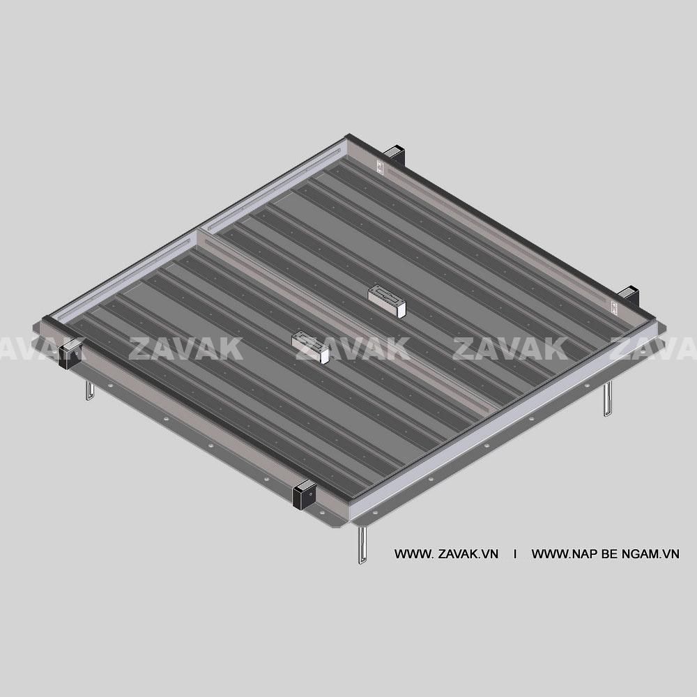 nắp bể ngầm zavak nắp hố ga inox nắp hầm trợ lực