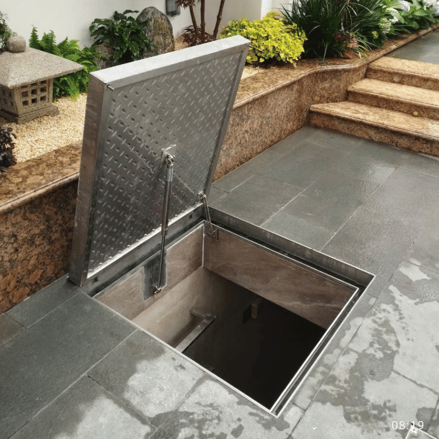 MHX- cửa mở bản lề âm sàn kết hợp xi lanh hơi (5)