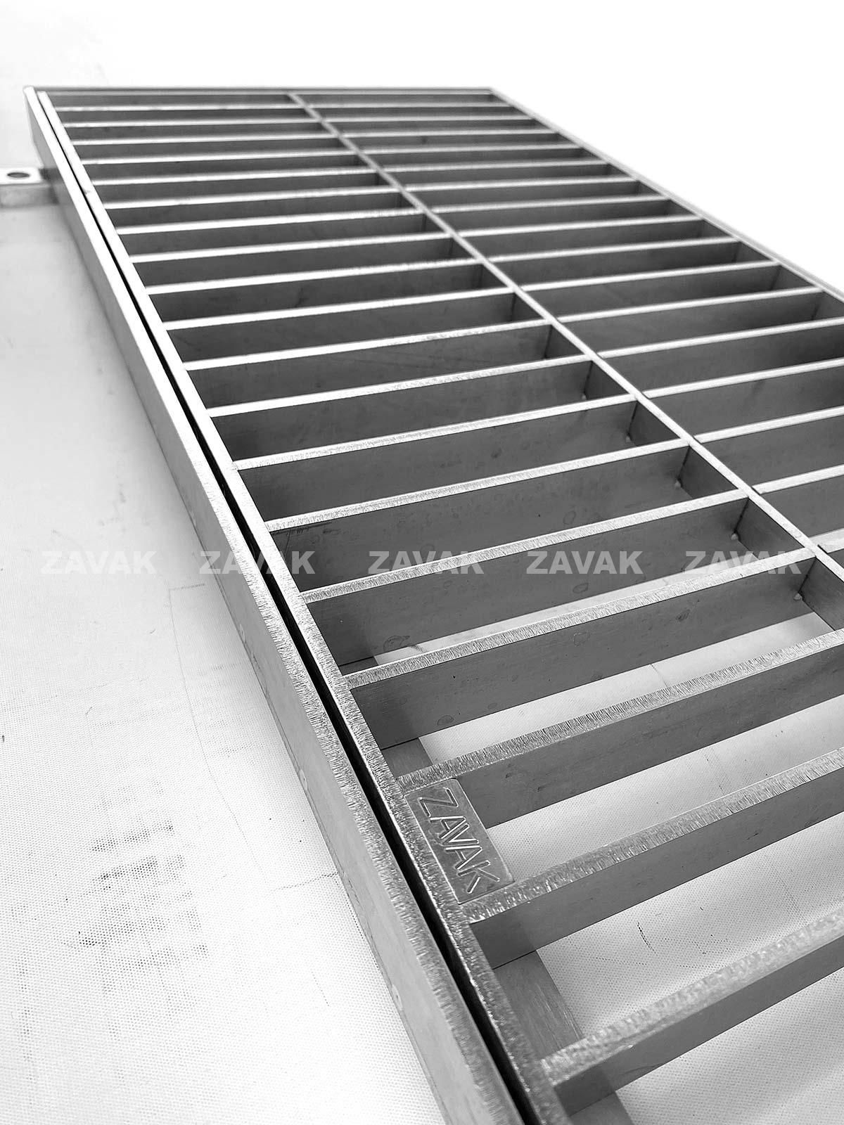 Nắp rãnh thoát nước inox Grating Zavak GRT rãnh thoát nước ngoài sân Grating ZAVAK GRT-B