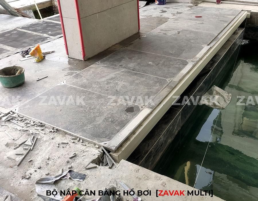 Nắp bể cân bằng hồ bơi nắp bể lọc hồ bơi bằng inox 304 Nắp kích thước lớn ZAVAK Multi