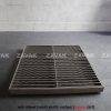 Nắp hố ga thoát nước mưa Zavak MH-P inox lát gạch kích thước 50x50