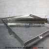 Bộ nắp bể inox Zavak kích thước lớn, Nắp bể cân bằng hồ bơi, nắp bể kỹ thuật, nắp bể cá koi