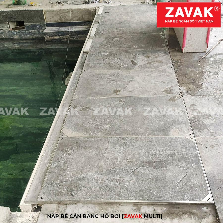 Nắp bể cân bằng hồ bơi nắp bể lọc hồ bơi bằng inox 304 Nắp kích thước lớn ZAVAK Multi