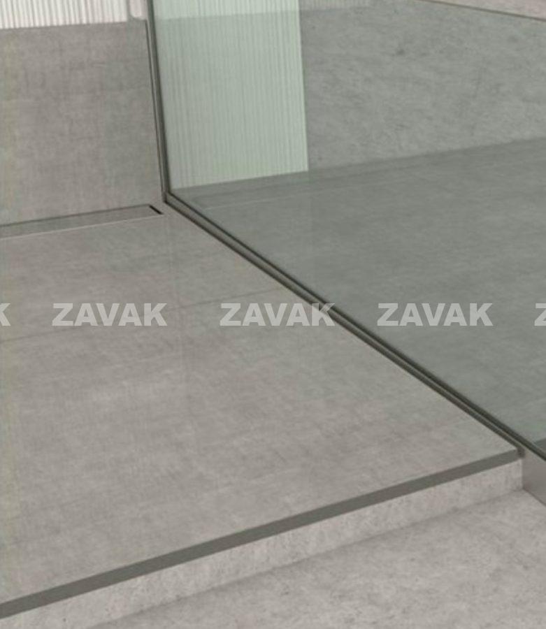 nẹp vách kính inox zavak, vách kính nhà tắm, vách kính cầu thang
