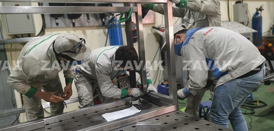 Sản xuất Nắp bể ngầm nắp bể âm sàn rãnh mương thoát nước inox âm sàn Zavak