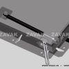 Nắp bể ngầm inox mở 2 cánh trợ lực bản lề ZAVAK