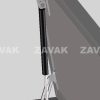 Nắp bể ngầm inox mở 2 cánh trợ lực bản lề ZAVAK