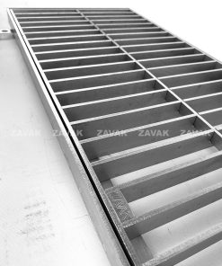Nắp rãnh thoát nước inox Grating Zavak GRT rãnh thoát nước ngoài sân Grating ZAVAK GRT-B