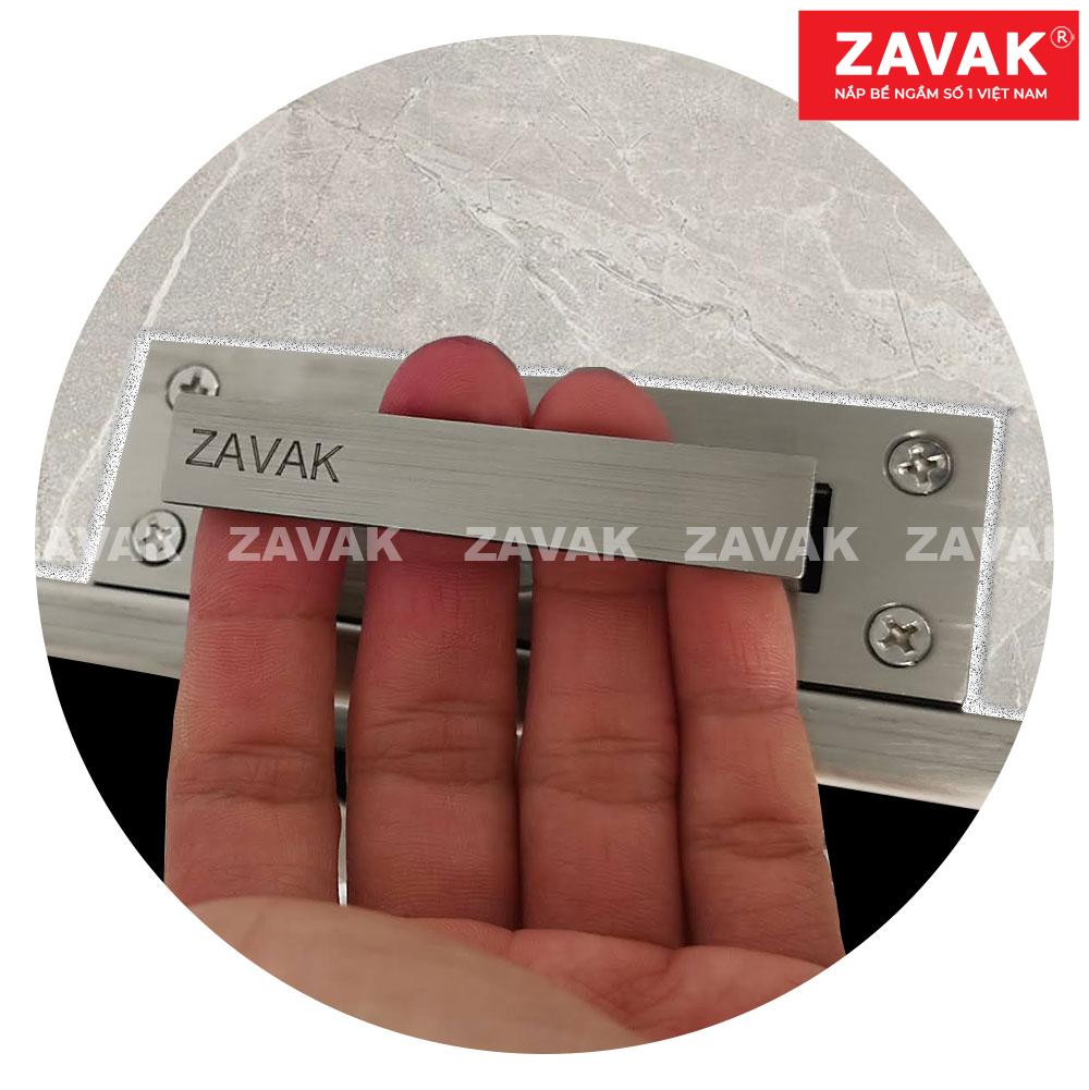 Nắp bể ngầm zavak tay nâng thông minh