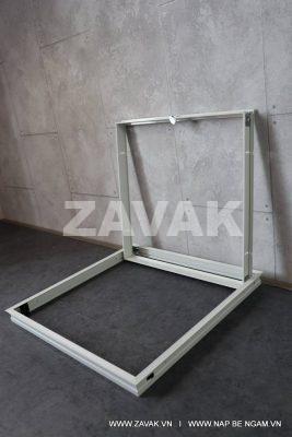 Nắp cửa thăm trần thạch cao khung nhôm Nhật bản có bản lề