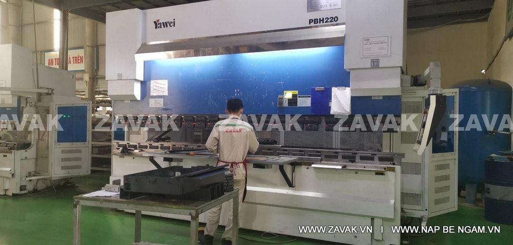 Nhà máy sản xuất nắp bể ngầm inox zavak