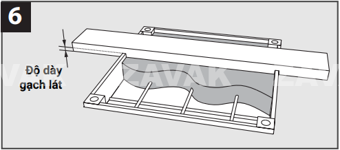 HƯỚNG DẪN LẮP ĐẶT NẮP BỂ NGẦM INOX 6 Táo cắt lát chấm caramel