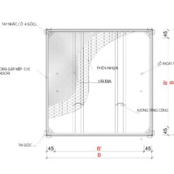 Bản vẽ nắp hố ga MHG new